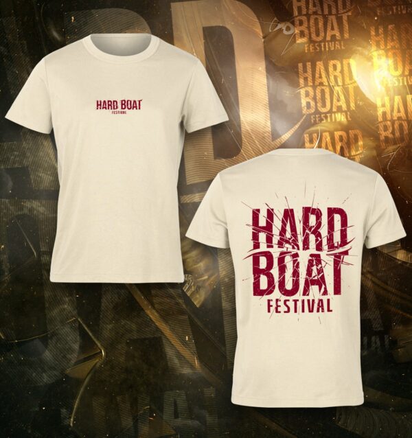 T-shirt Hard boat beige