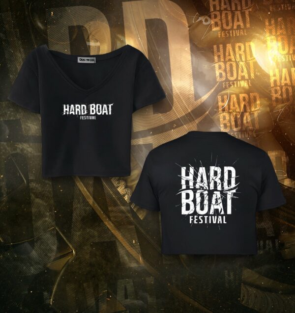 Crop Top HARD BOAT NOIR